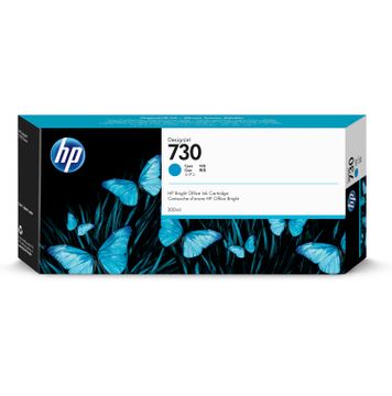 HP 730 High Capacity Cyan Ink Cartridge - (P2V68A)