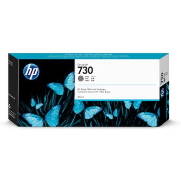 HP 730 High Capacity Grey Ink Cartridge - (P2V72A)