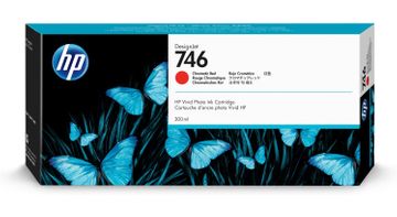 HP 746 Chromatic Red Ink Cartridge - (P2V81A)