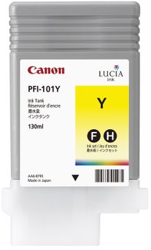 Canon PFI-101Y Yellow Ink Cartridge - (0886B001AA)
