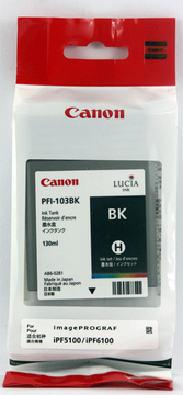 Canon PFI-103BK Black Ink Cartridge - (2212B001AA)