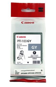 Canon PFI-103GY Grey Ink Cartridge - (2213B001AA)