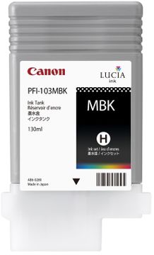 Canon PFI-103MBK Matte Black Ink Cartridge - (2211B001AA)