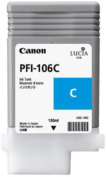 Canon PFI-106C Cyan Ink Cartridge - (6622B001AA)