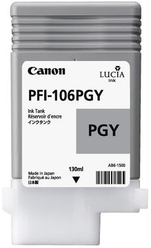 Canon PFI-106PGY Photo Grey Ink Cartridge - (6631B001AA)