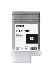 Canon PFI-107BK Black Ink Cartridge - (6705B001AA)