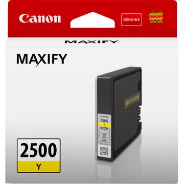 Canon PGI-2500Y Yellow Ink Cartridge - (9303B001AA)