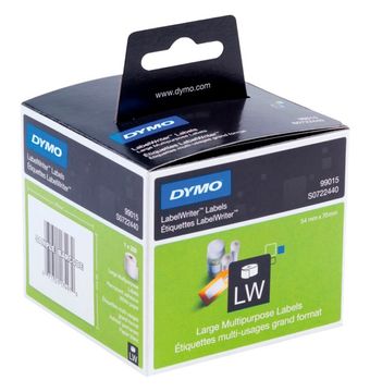 Dymo 99015 Large Multi Purpose Labels 1 x 320 Adhesive Labels 70mm x 54mm (S0722440)