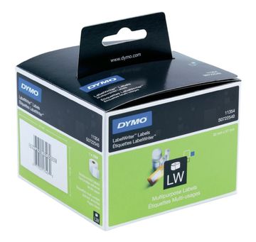Dymo 11354 Removable Multi Purpose Labels 1 x 1000 Adhesive Labels 57mm x 32mm (S0722540)