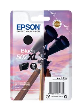 Epson 502XL High Capacity Black Ink Cartridge - (C13T02W14010 Binoculars)