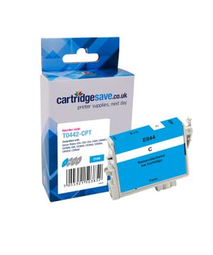 Compatible Epson T0442 High Capacity Cyan Printer Cartridge - (C13T044240 Parasol)