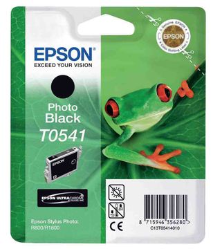 Epson T0541 Photo Black Ink Cartridge - (C13T054140 Frog)