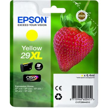 Epson 29XL Yellow High Capacity Ink Cartridge - (T2994 Strawberry)