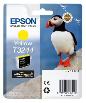 Epson T3244 Yellow Ink Cartridge - (C13T324440 Puffin)