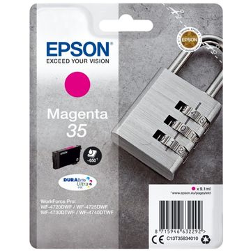 Epson 35 Magenta Ink Cartridge - (T3583 Padlock)