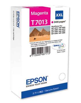 Epson T7013 XXL Extra High Capacity Magenta Ink Cartridge - (C13T70134010 Pyramids)
