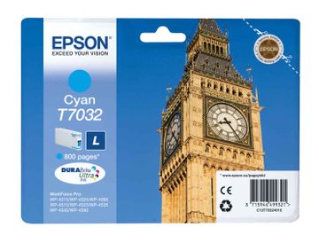 Epson T7032 Cyan Ink Cartridge - (T7032 Big Ben)