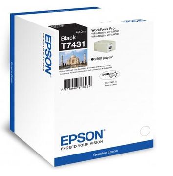 Epson T7431 Black Ink Cartridge - (C13T74314010)