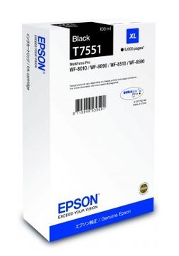 Epson T7551 High Capacity Black Ink Cartridge - (C13T755140)