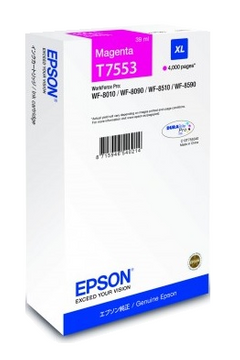 Epson T7553 High Capacity Magenta Ink Cartridge - (C13T755340)