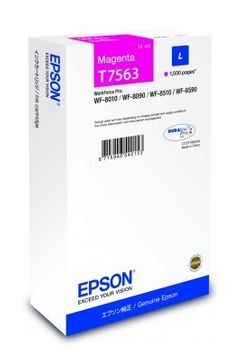 Epson T7563 Magenta Ink Cartridge - (C13T756340)