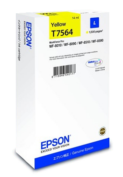 Epson T7564 Yellow Ink Cartridge - (C13T756440)