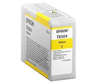 Epson T8504 Yellow Ink Cartridge - (C13T850400)