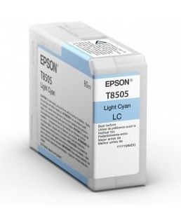 Epson T8505 Light Cyan Ink Cartridge - (C13T850500)