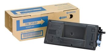 Kyocera TK-3160 Black Toner Cartridge - (TK3160)
