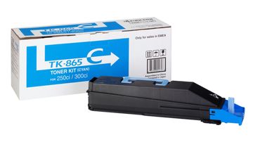Kyocera TK-865C Cyan Toner Cartridge