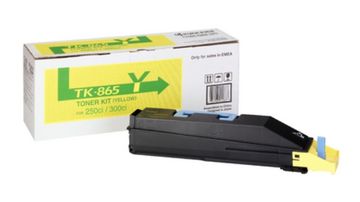Kyocera TK-865Y Yellow Toner Cartridge