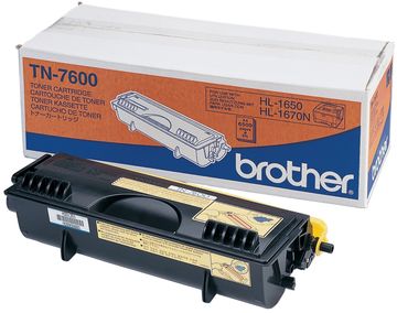 Brother TN-7600 High Capacity Black Toner Cartridge