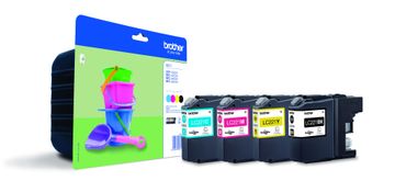 Brother LC221 Light User 4 Colour Ink Cartridge Multipack