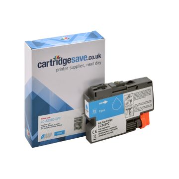 Compatible Brother LC-3237C Cyan Ink Cartridge