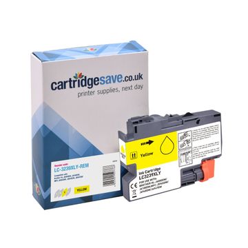 Compatible Brother LC3239XLY High Capacity Yellow Ink Cartridge