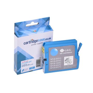 Compatible Brother LC970C Cyan Ink Cartridge