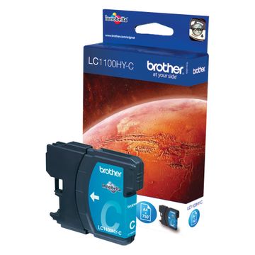 Brother LC1100HY High Capacity Cyan Ink Cartridge (LC-1100HYC)