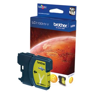 Brother LC1100HY High Capacity Yellow Ink Cartridge (LC1100HYY)
