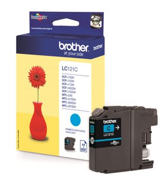 Brother LC121C Light User Cyan Ink Cartridge