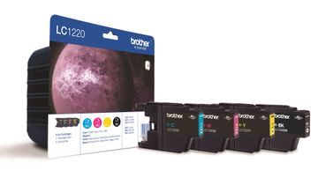 Brother LC1220 Light User 4 Colour Ink Cartridge Multipack