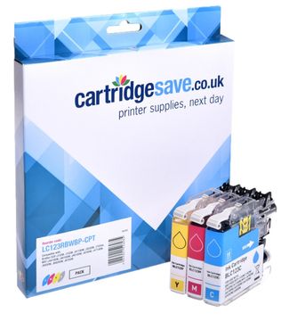 Compatible Brother LC123 3 Colour Ink Cartridge Multipack