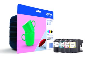 Brother LC227XL / LC225XL High Capacity 4 Colour Ink Multipack