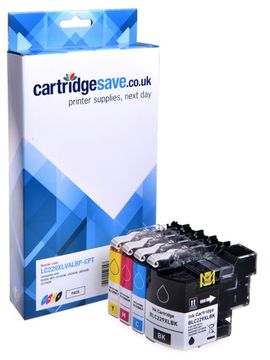 Compatible Brother LC229XL / LC225XL High Capacity 4 Colour Ink Multipack (LC229XLVALBP)
