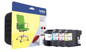 Brother LC229XL / LC225XL High Capacity 4 Colour Ink Multipack (LC229XLVALBP)