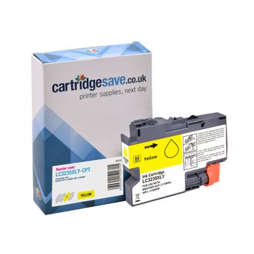 Compatible Brother LC3235 High Capacity Yellow Ink Cartridge - (LC3235XLY)