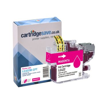 Compatible Brother LC422 Magenta Ink Cartridge - (LC422M)