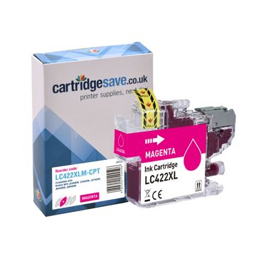 Compatible Brother LC422XL High Capacity Magenta Ink Cartridge - (LC422XLM)