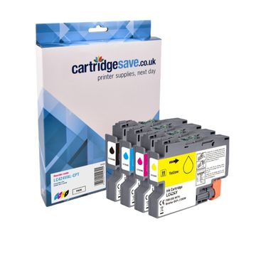 Compatible Brother LC424 4 Colour Ink Cartridge Multipack
