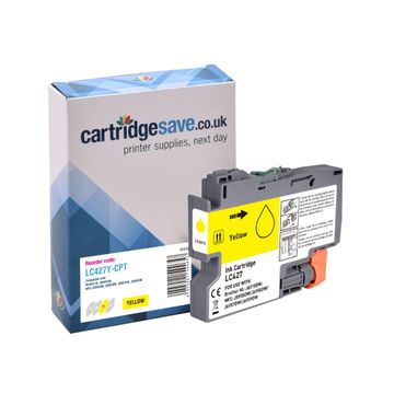 Compatible Brother LC427 Yellow Ink Cartridge - (LC427Y)