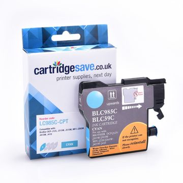 Compatible Brother LC985C Cyan Ink Cartridge